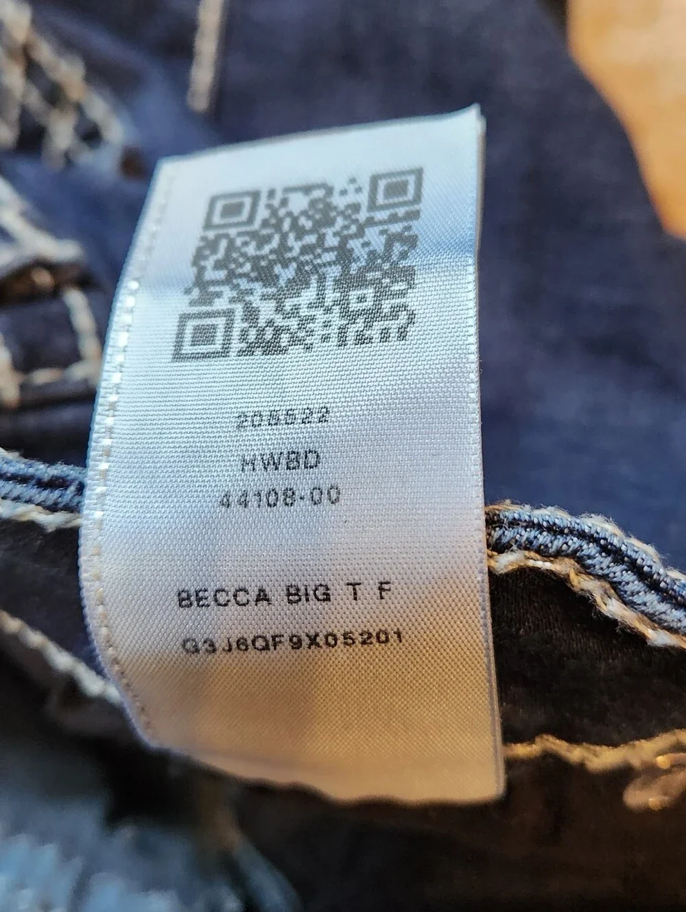 True Religion Women's Dark Blue Becca Mid Rise Bootcut Jeans - Picture 12 of 12